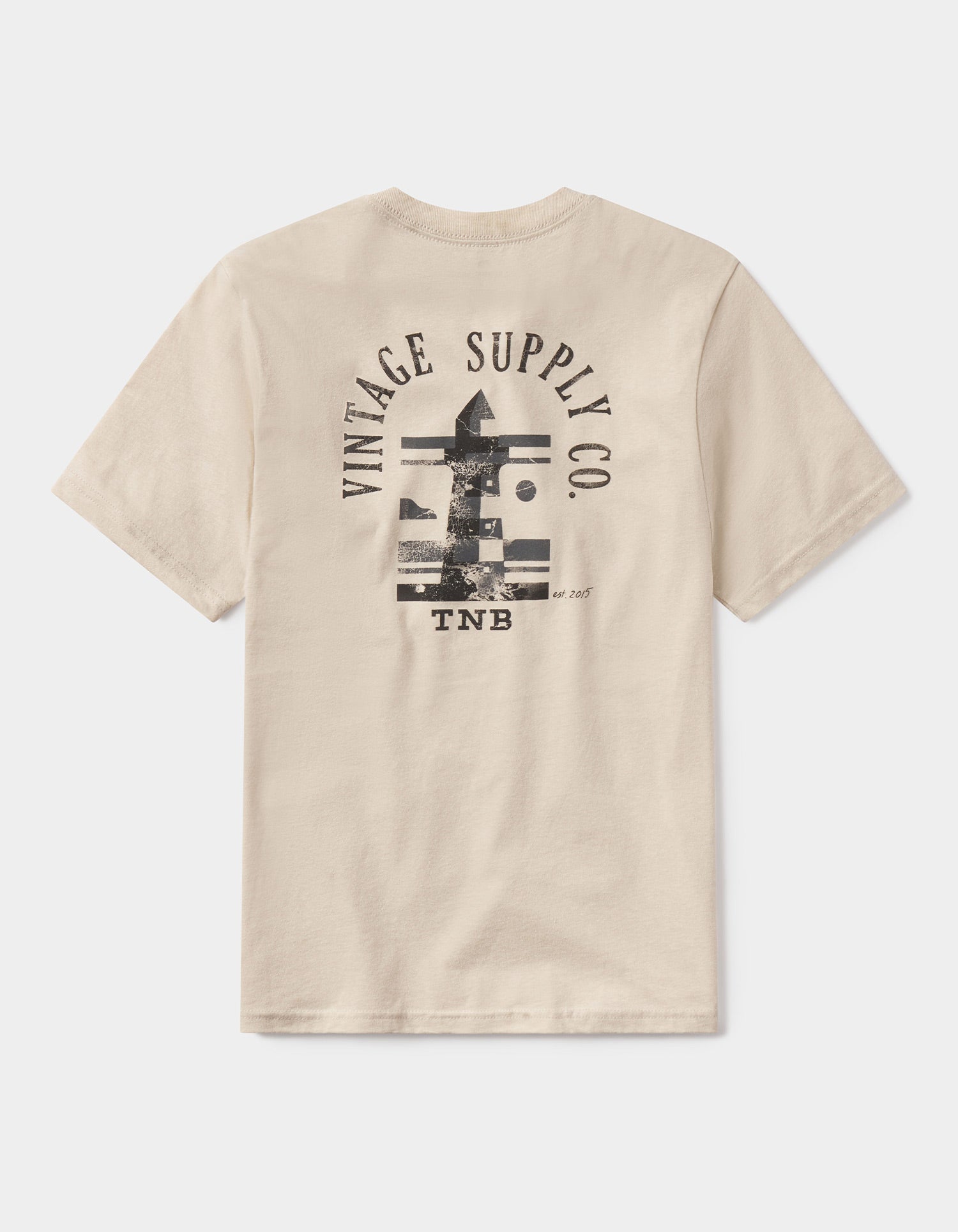 Vintage Supply Co Tee in Cream