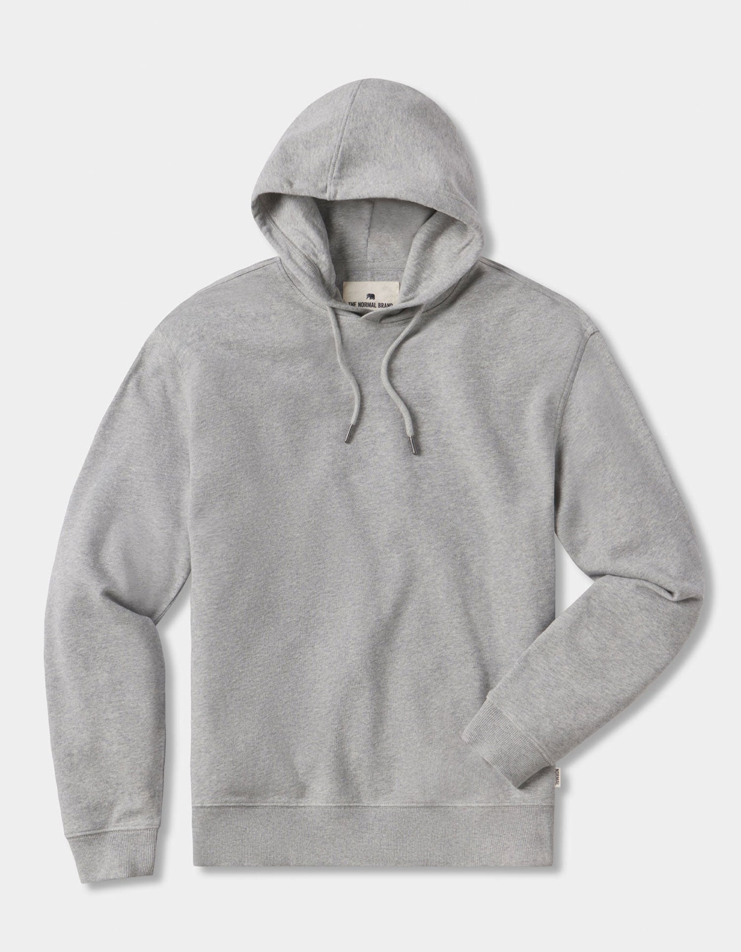 Cole Terry Hoodie in Heathered Grey