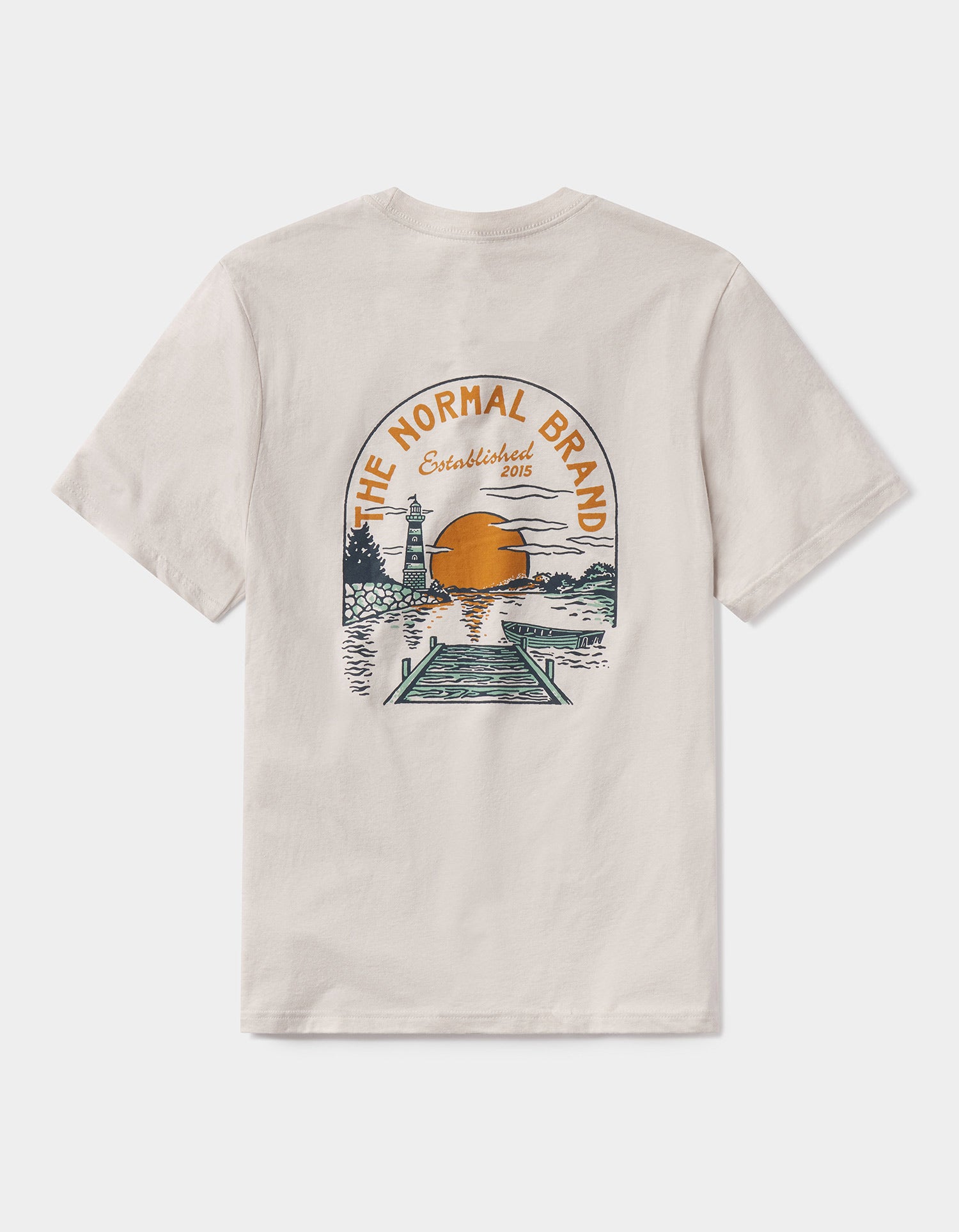Dockside Tee in Sand