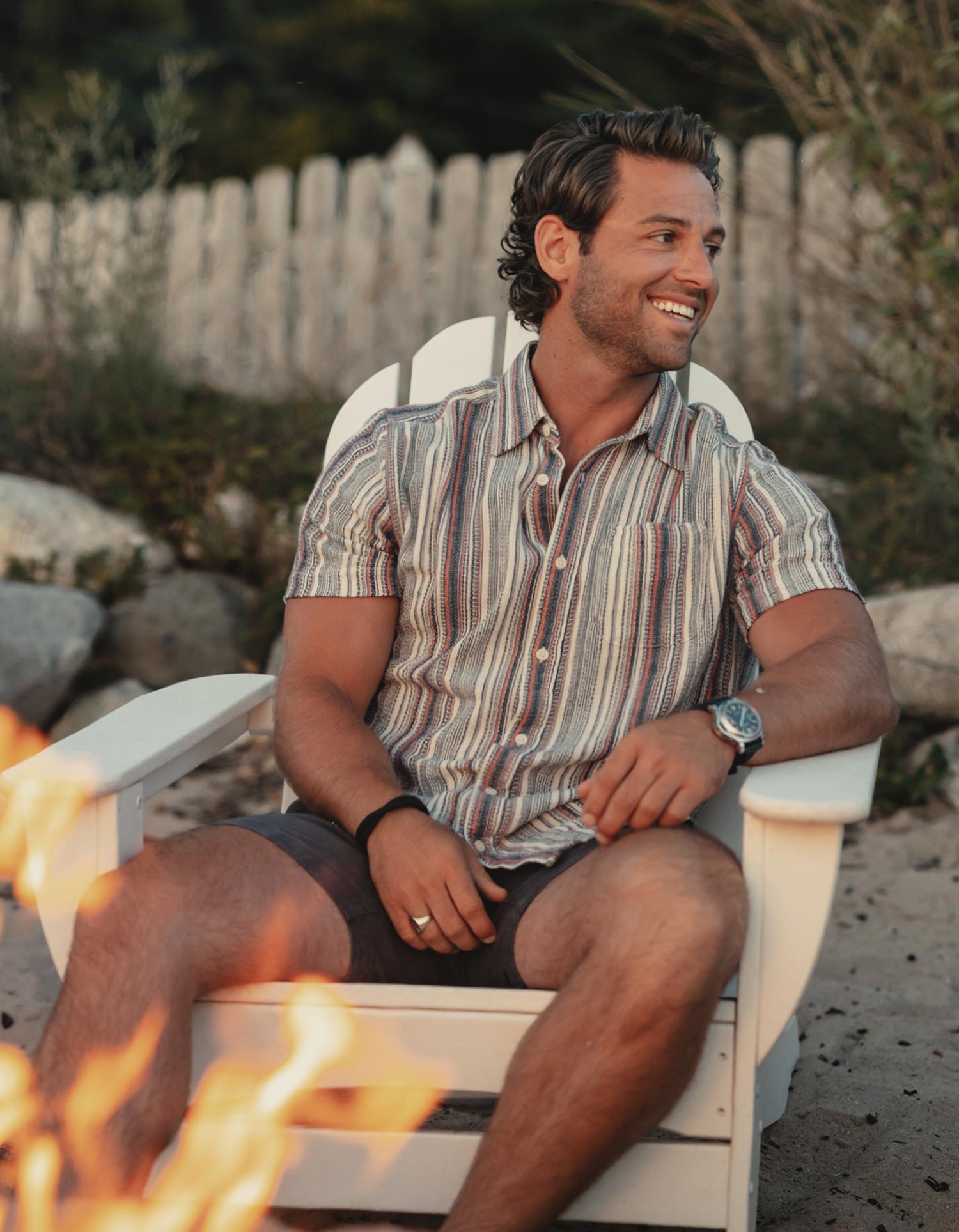 Freshwater Short Sleeve Button Up Shirt