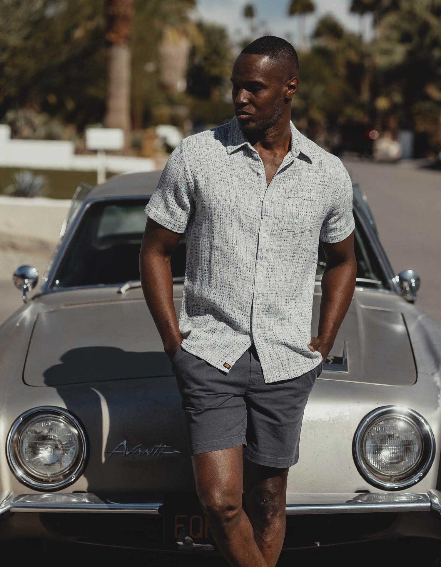 Freshwater Short Sleeve Button Up Shirt