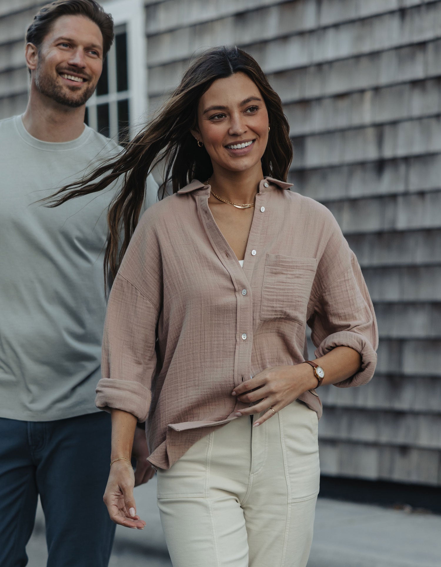 Kalo Overshirt in Driftwood