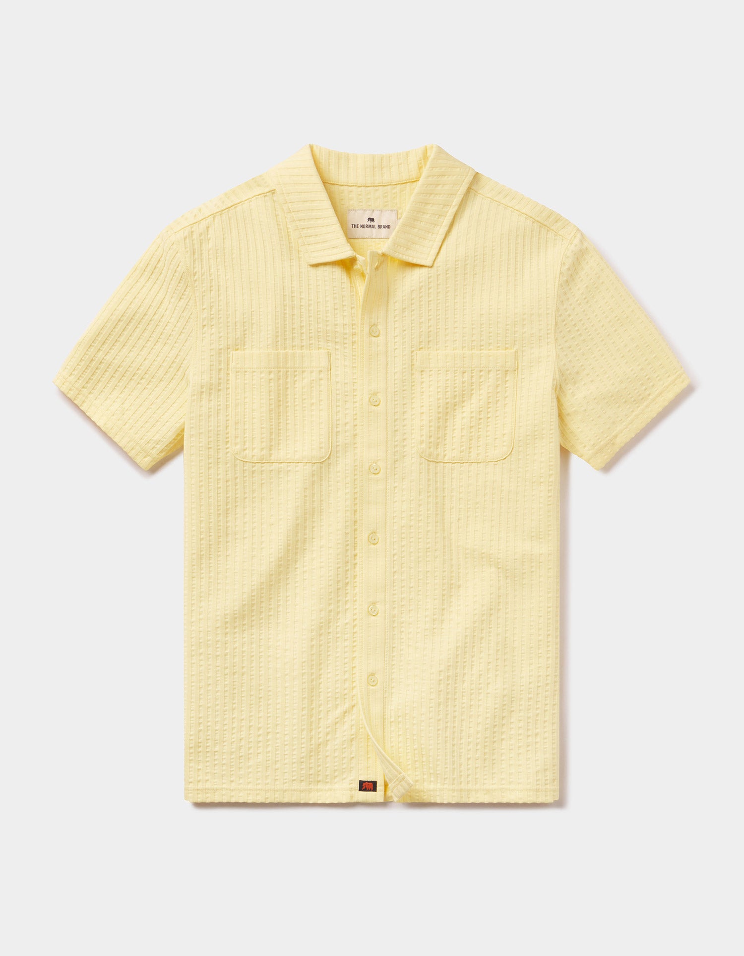 Knit Getaway Button Up in Sunglow