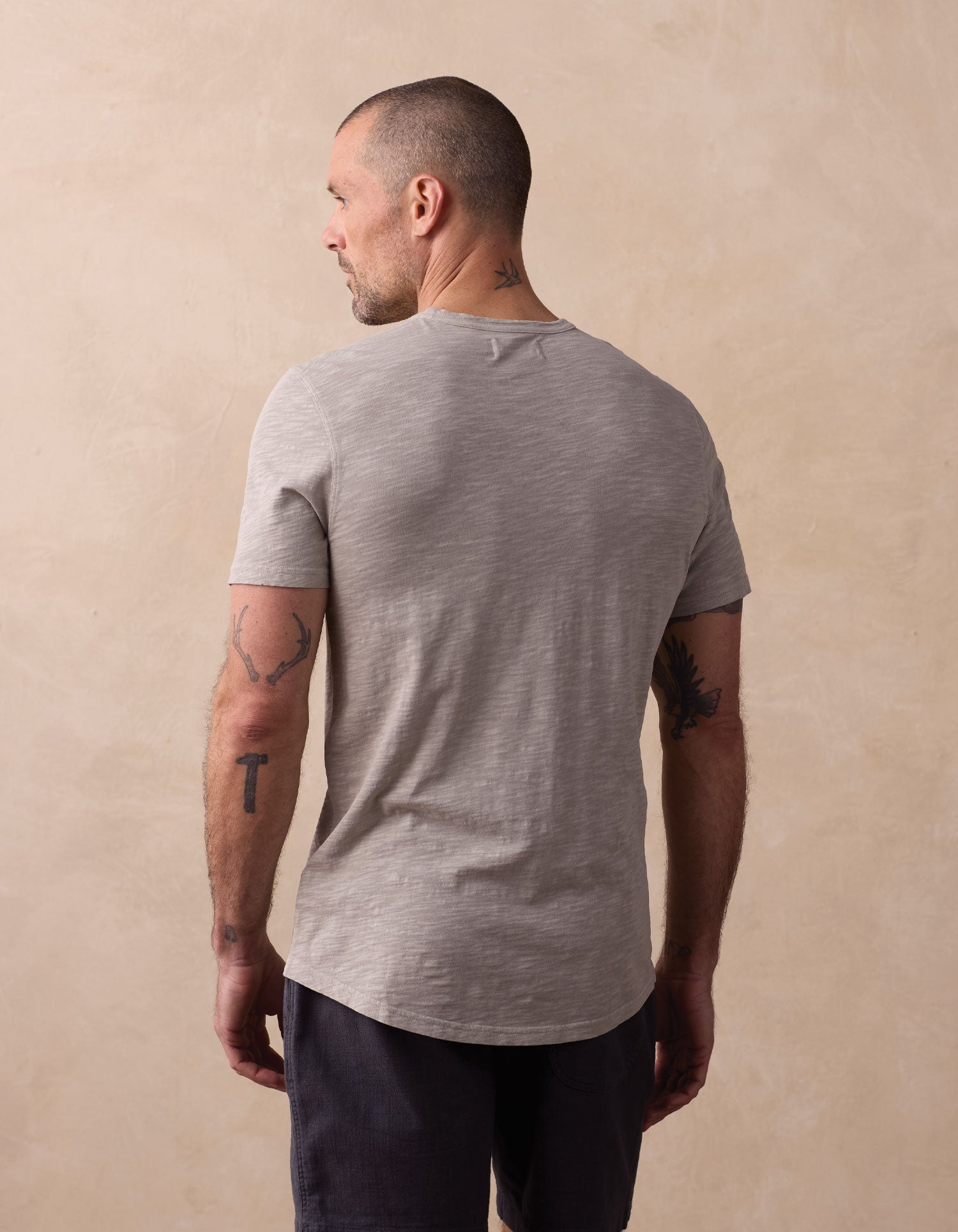 Legacy Jersey Perfect Tee in Limestone