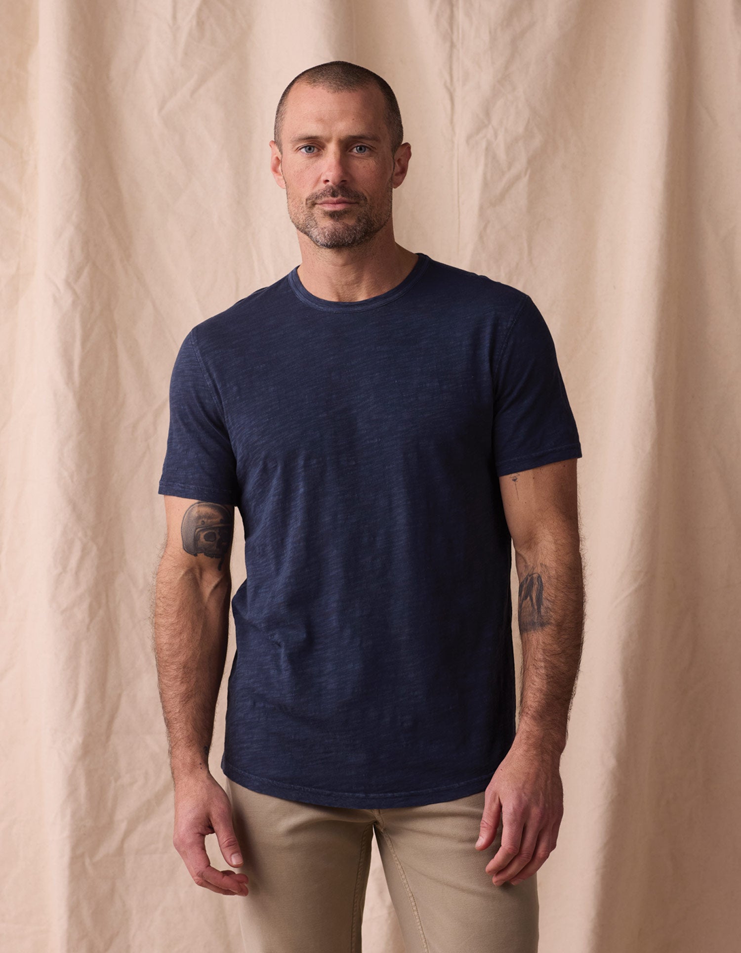 Legacy Jersey Perfect Tee in Navy