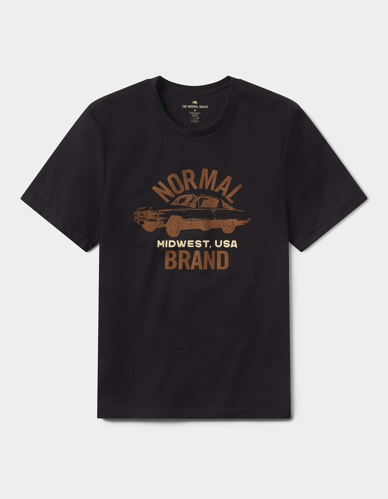 Muscle Car Tee in Black