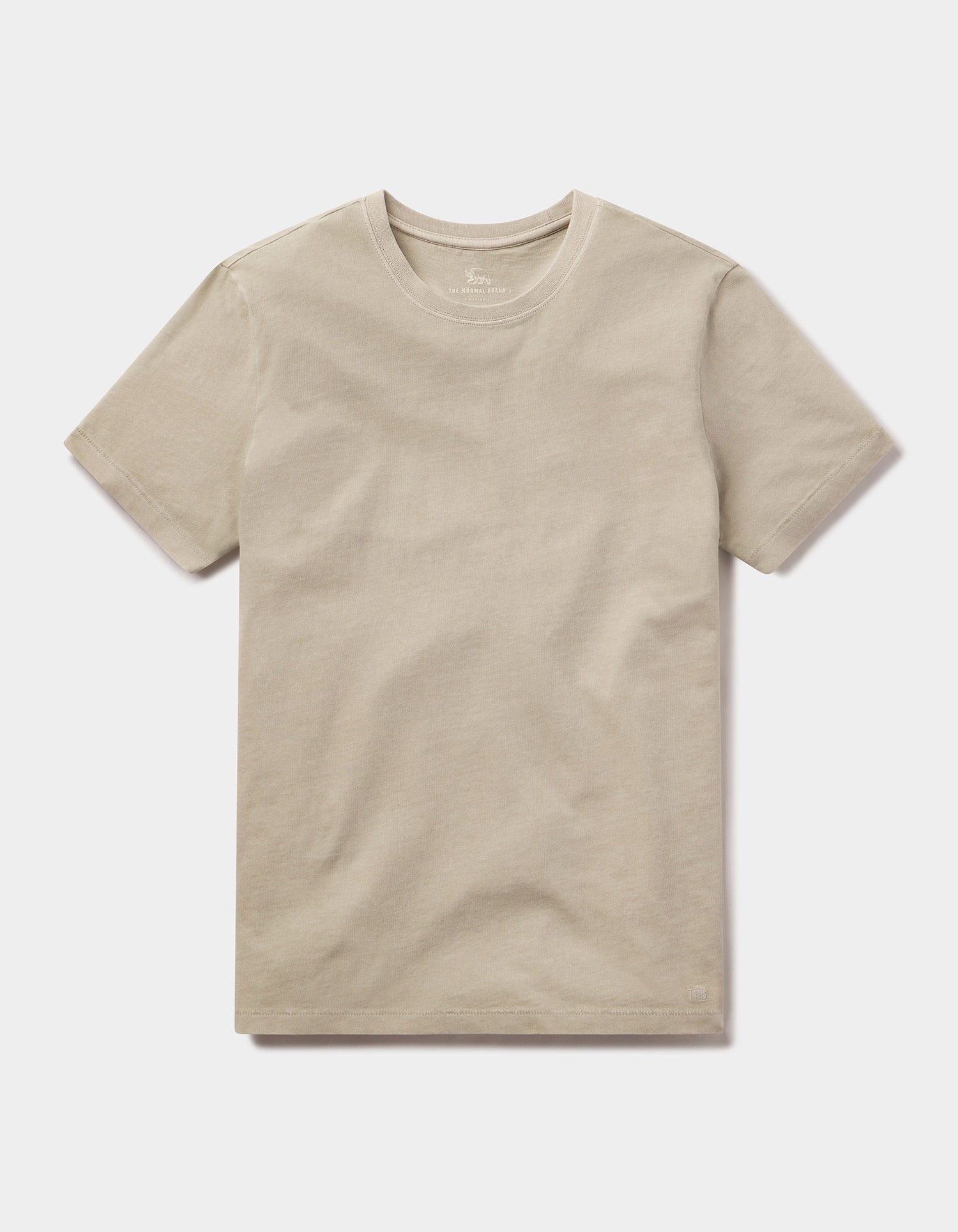 Normal Jersey Tee in Limestone