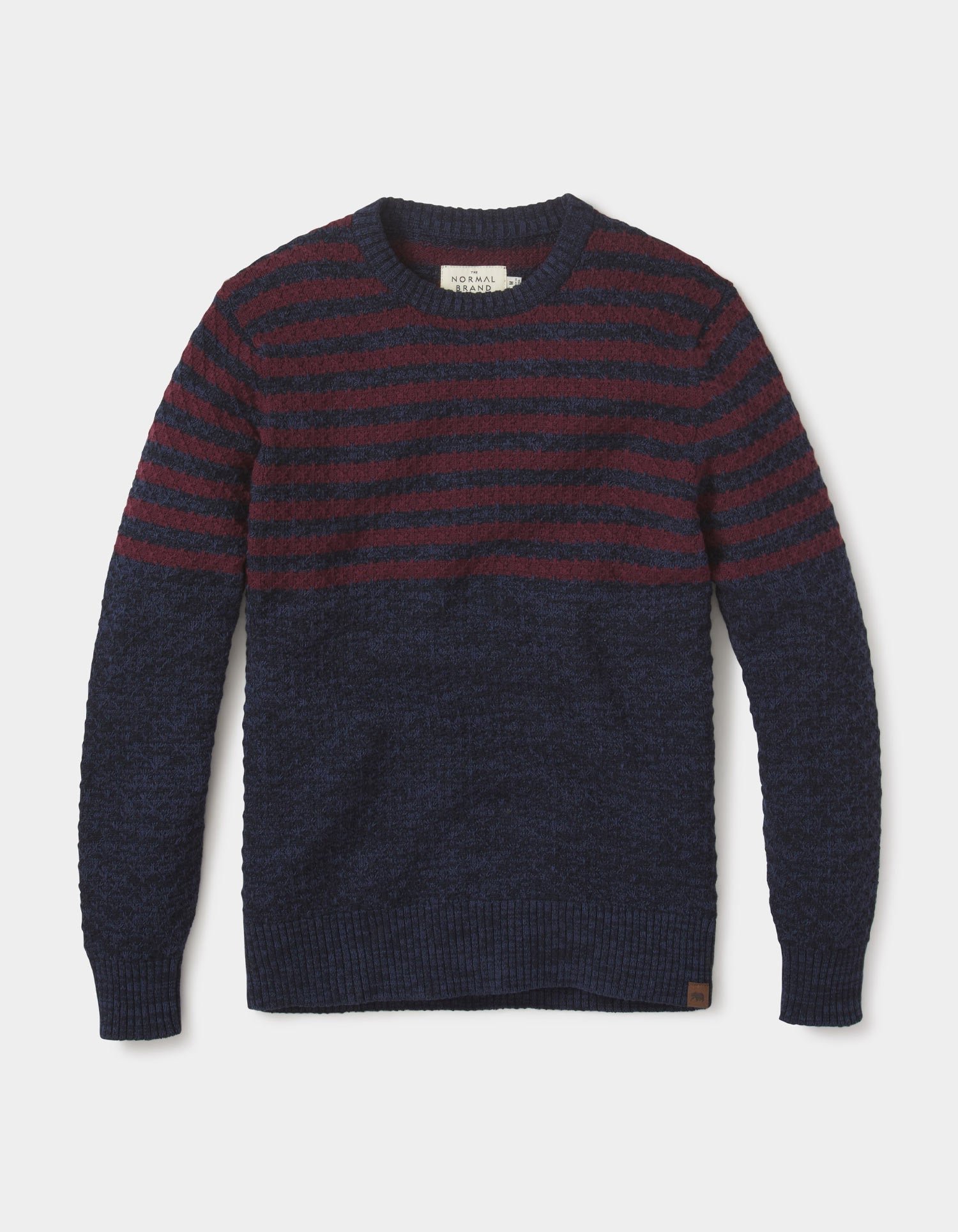 Navy-Oxblood / S