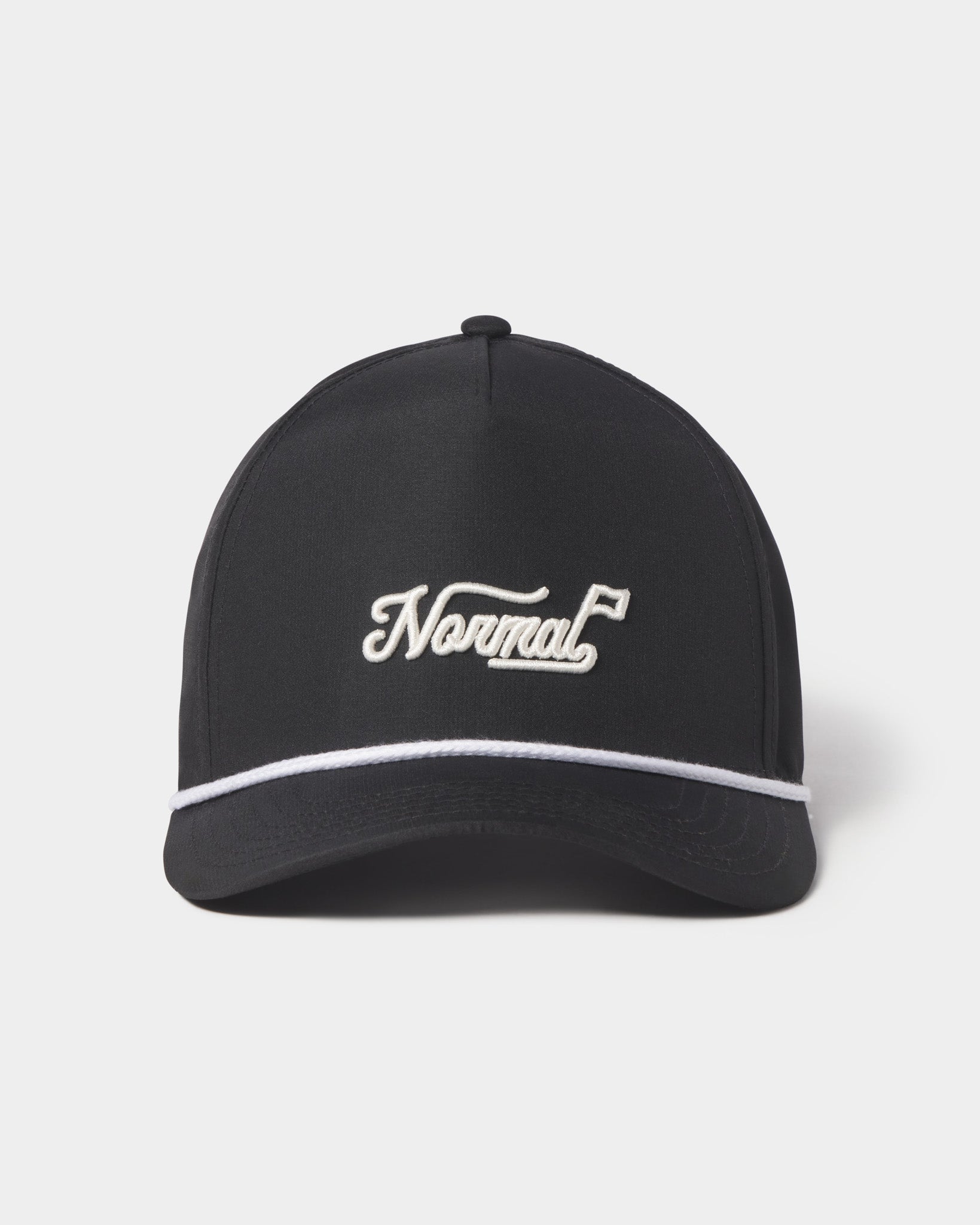 Pin High 5 Panel Hat in Black