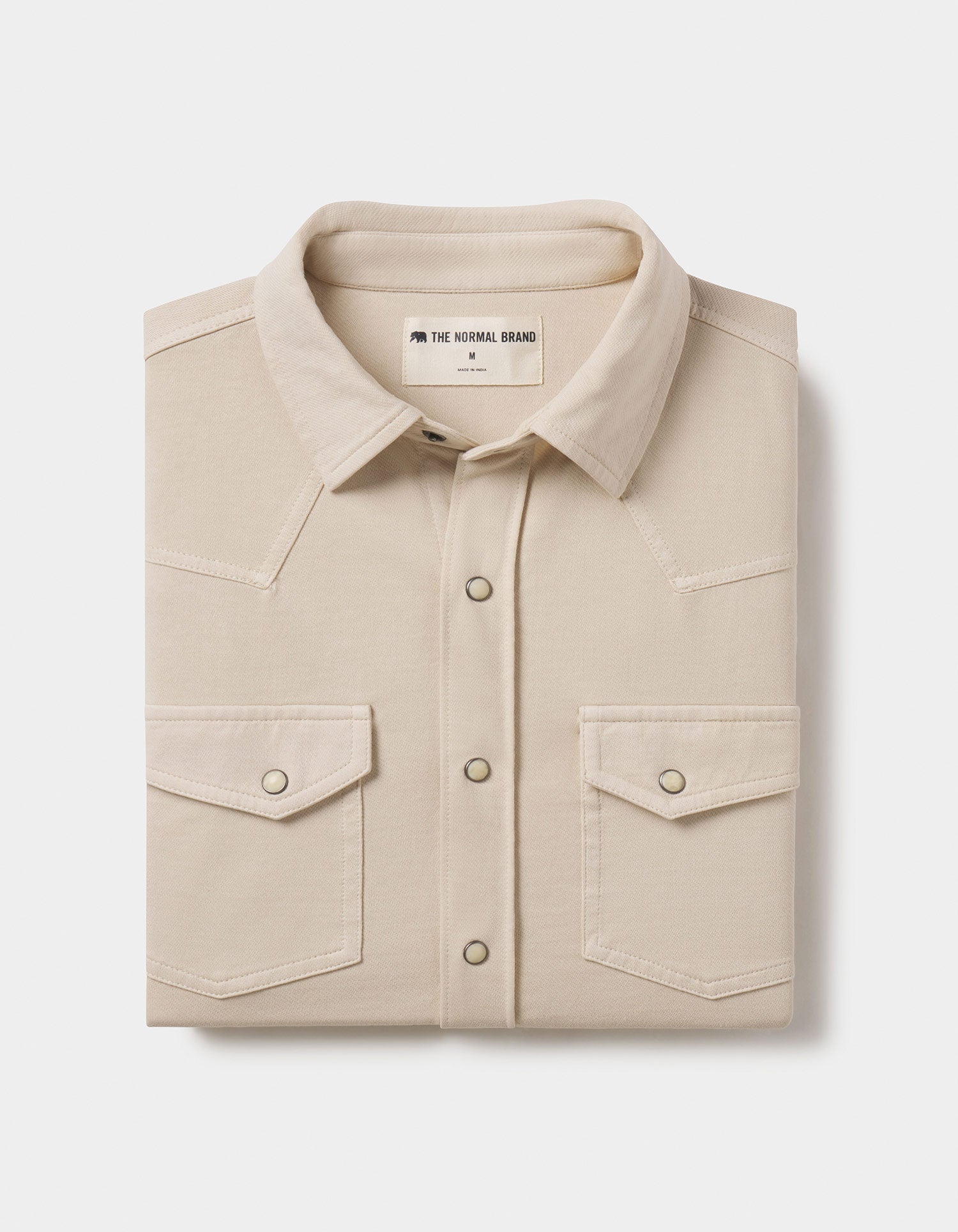Tentoma Western Shirt in Bone